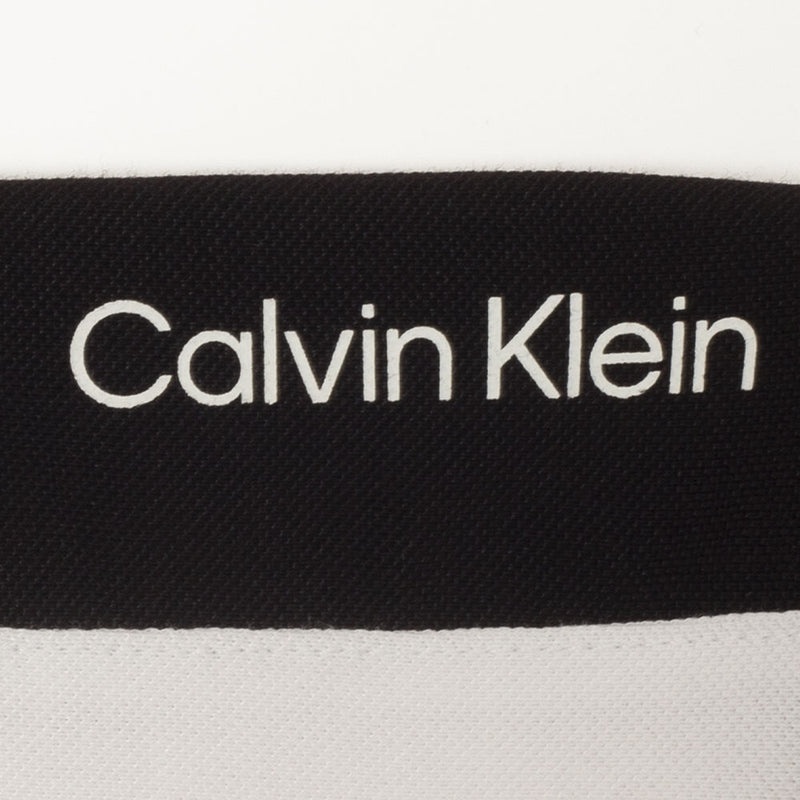 Calvin Klein Miles Polo Shirt - White/Black