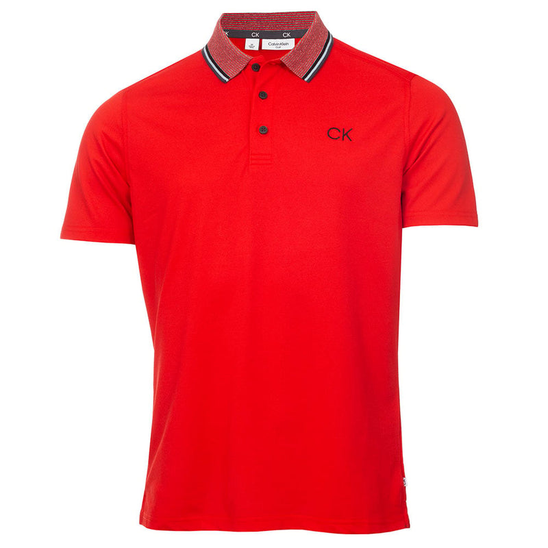 Calvin Klein Monterey Polo Shirt - Cardinal Red