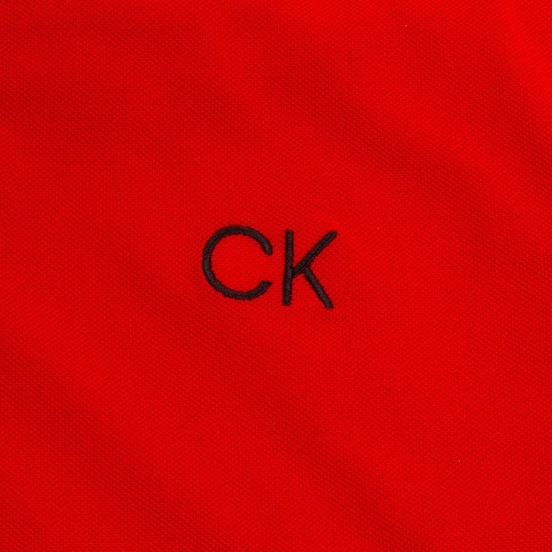 Calvin Klein Monterey Polo Shirt - Cardinal Red