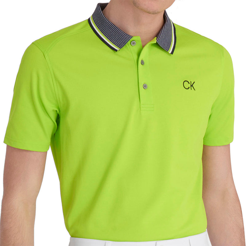 Calvin Klein Monterey Polo Shirt - Citron