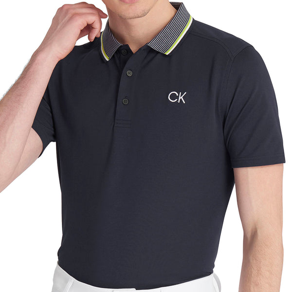 Calvin Klein Monterey Polo Shirt  - Navy