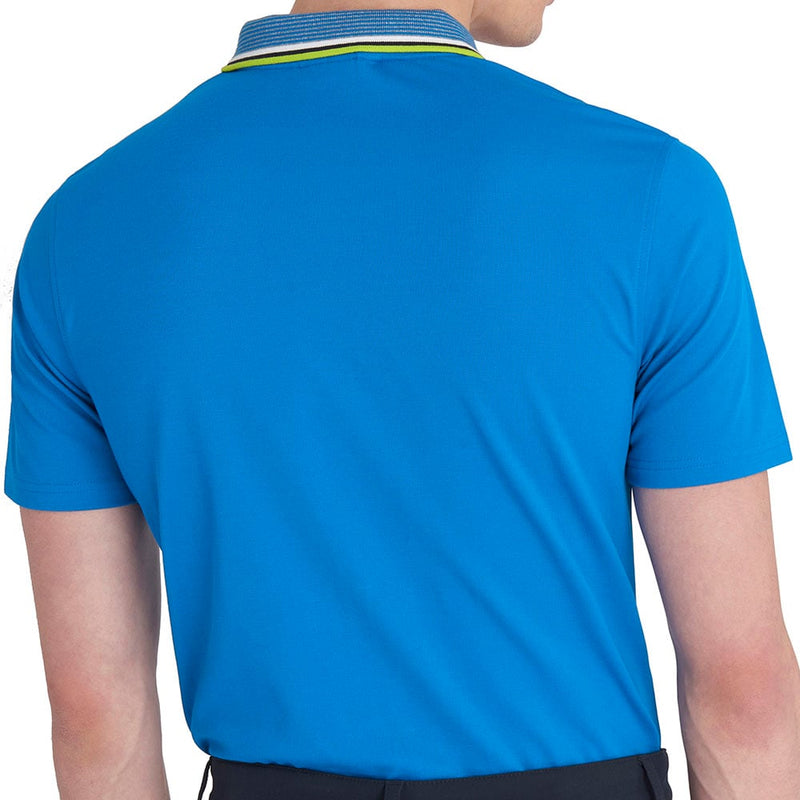 Calvin Klein Monterey Polo Shirt- Ocean Blue