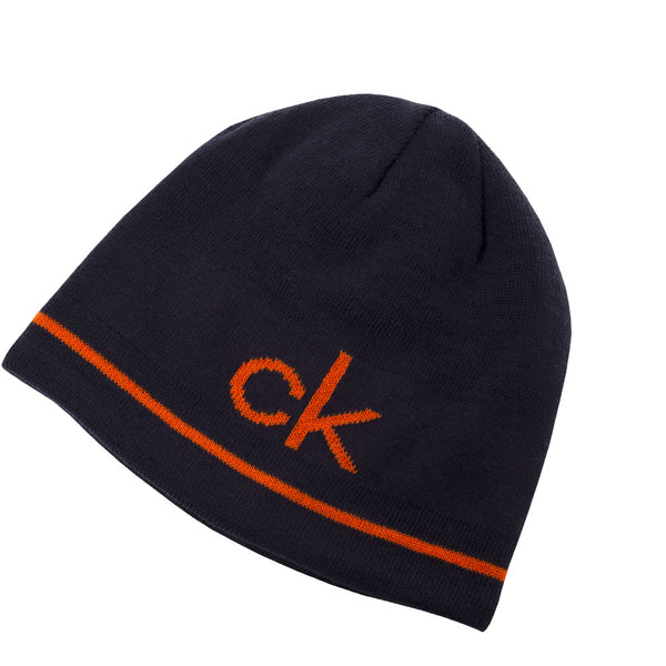 Calvin Klein React Reversible Beanie - Navy/Blaze