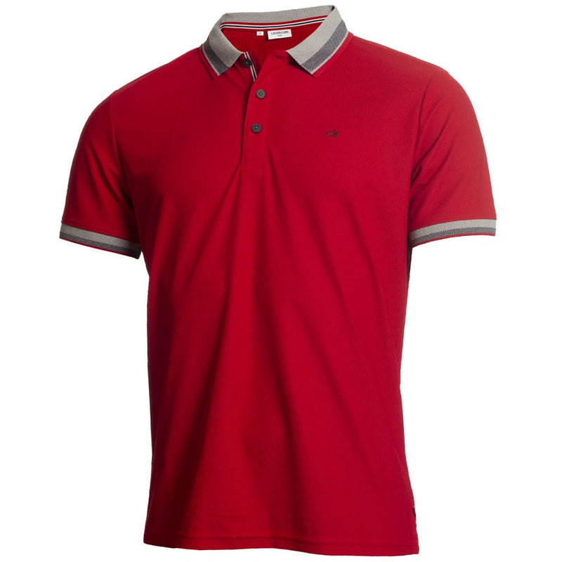 Calvin Klein Spark Polo Shirt - Red