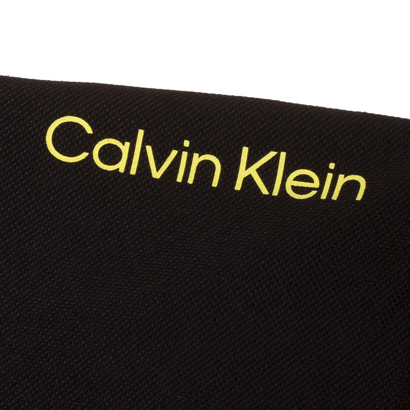 Calvin Klein Whitman Zipped Polo Shirt - Black