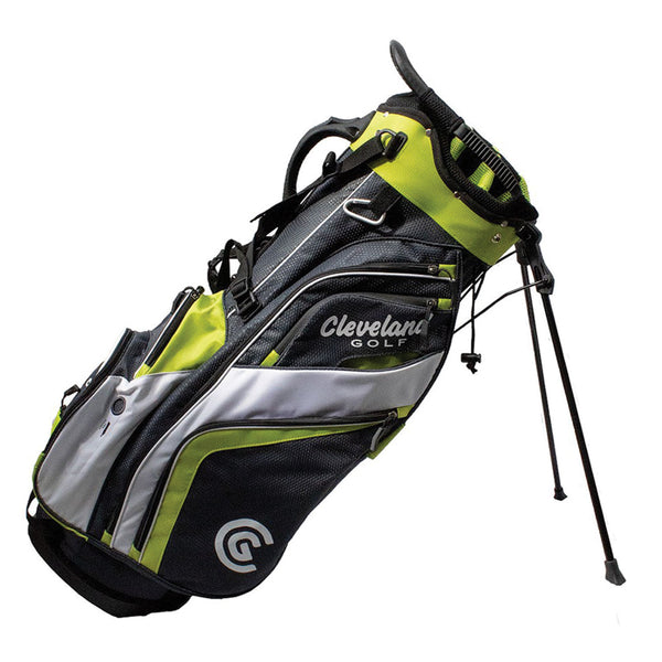 Cleveland Golf Saturday Stand Bag - Charcoal/Lime