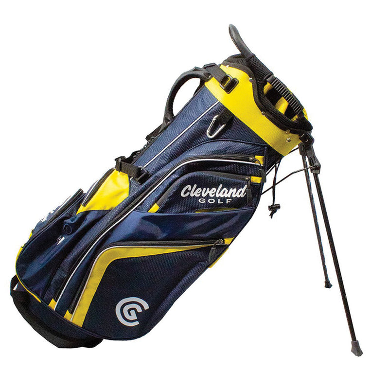 Cleveland Golf Saturday Stand Bag - Navy/Yellow