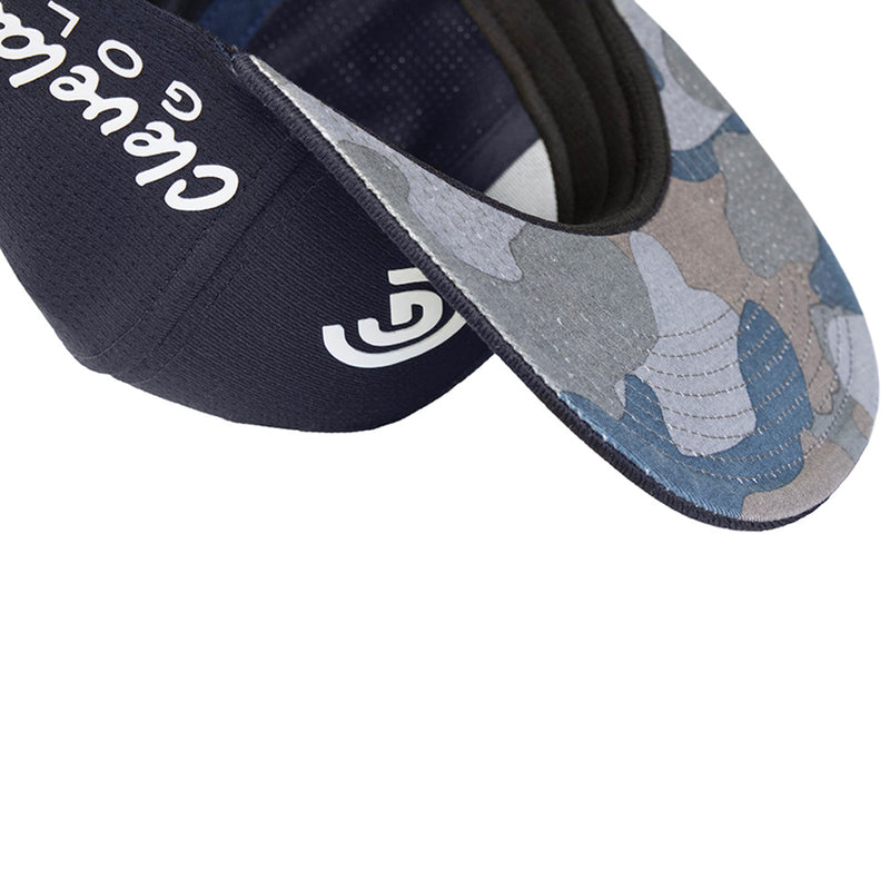 Cleveland CG Flatbill Camo Cap - Navy