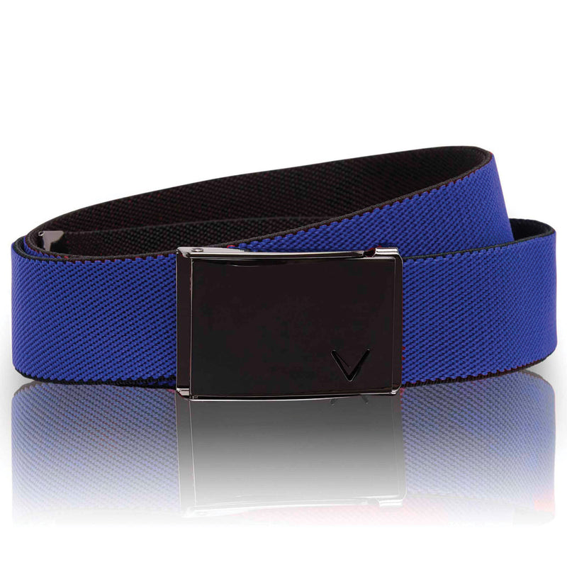 Callaway Stretch Reversible Webbed Belt - Egyptian Blue