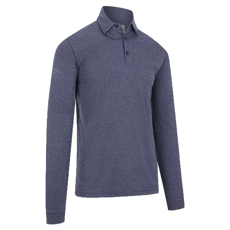 Callaway Long Sleeve Aty Polo Shirt - Navy