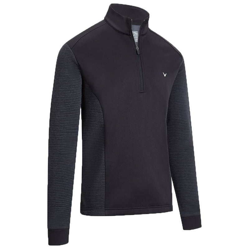 Callaway Ottoman Fleece II Pullover Top - Caviar