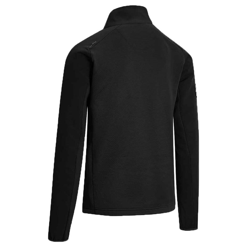 Callaway Theramore Mixed Media Pullover - Caviar