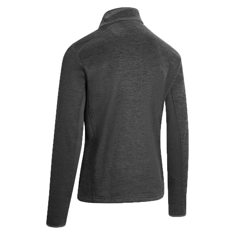 Callaway Dual Action Heathered Fleece Pullover - Grey Heather