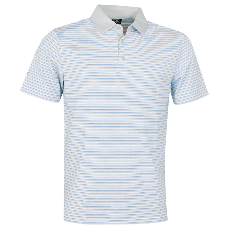 Callaway Pencil Stripe Polo - White