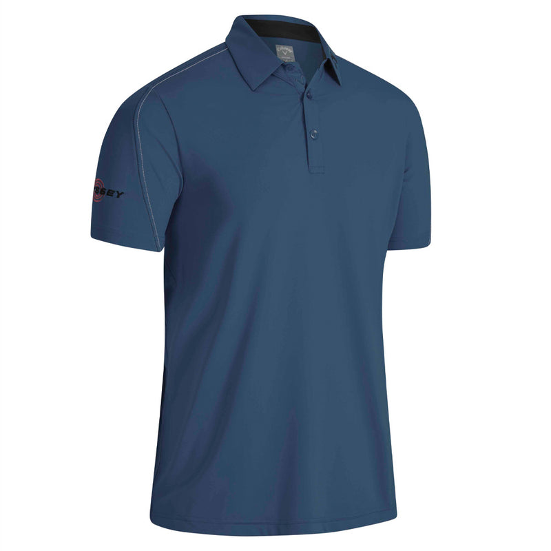 Callaway Stitched Colour Block Polo Shirt - Real Teal