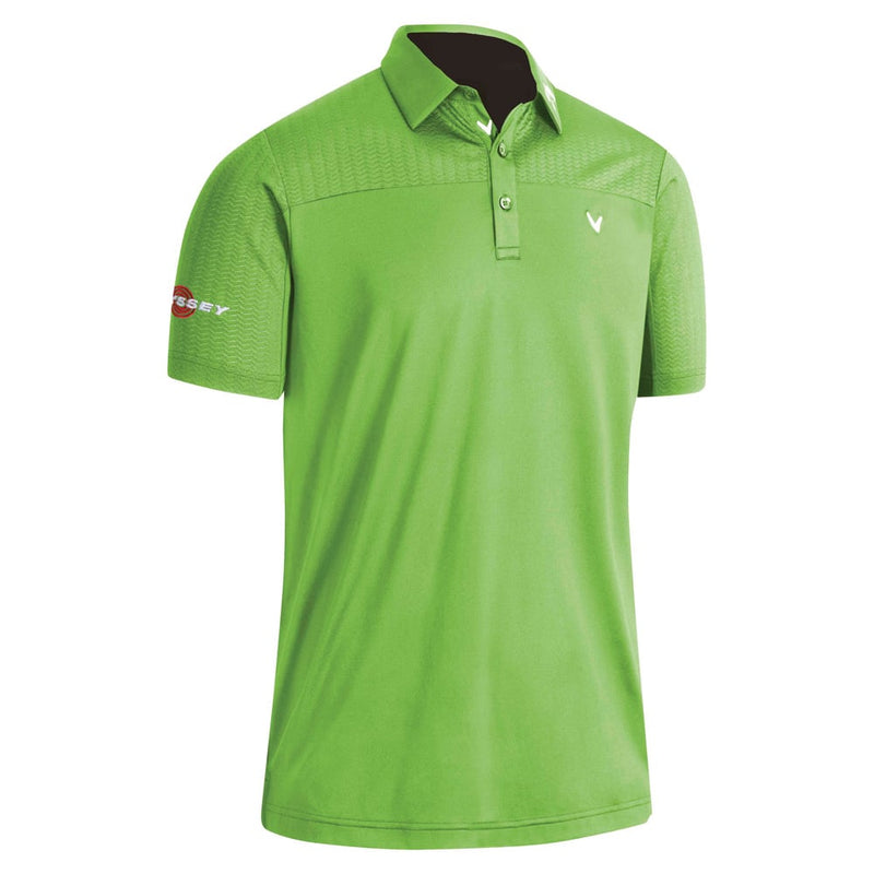 Callaway Odyssey Ventilated Blocked Polo Shirt - Jasmine Green