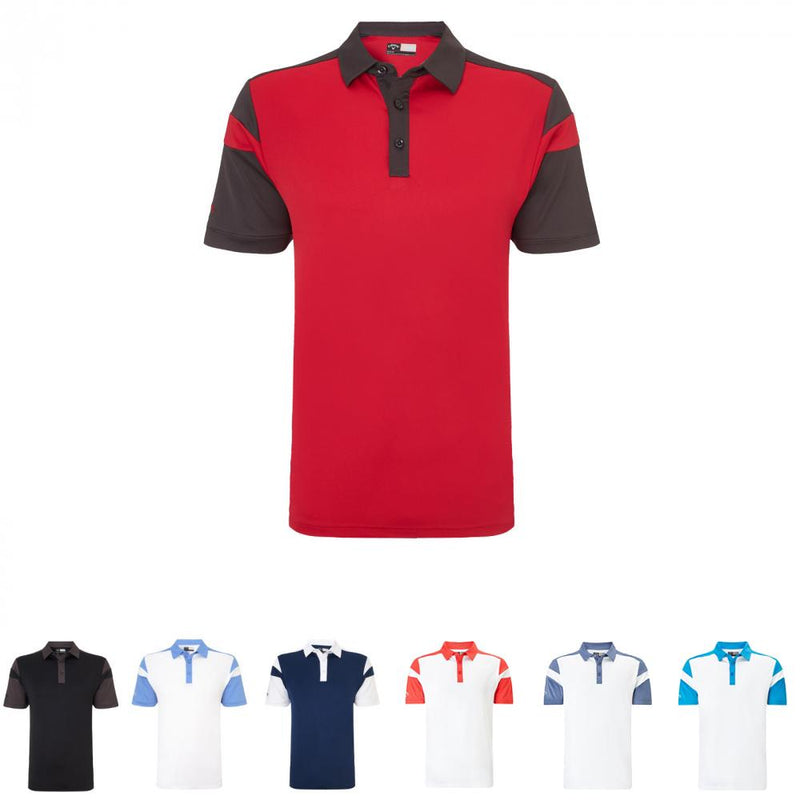 Callaway Chev Blocked Golf Polo Shirt