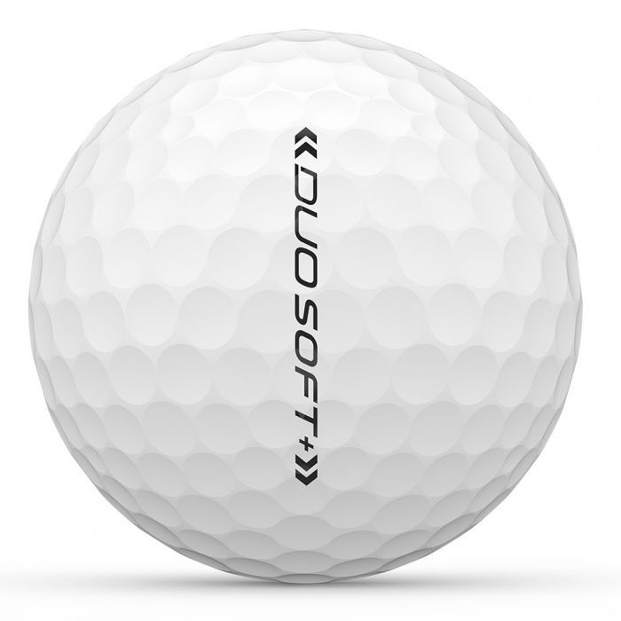 Wilson Duo Soft+ 3 Dozen Personalised Golf Balls - White