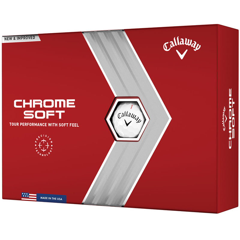 Callaway Chrome Soft Golf Balls - White - 4 for 3 (48 Pack)