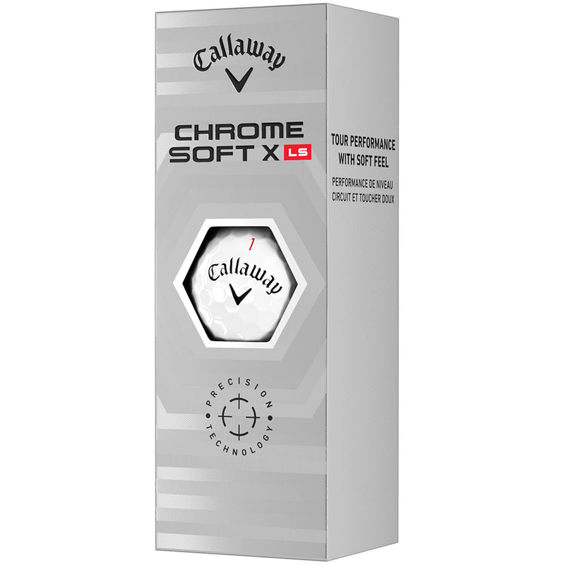 Callaway Chrome Soft X LS Golf Balls - White - 4 for 3 (48 Pack)