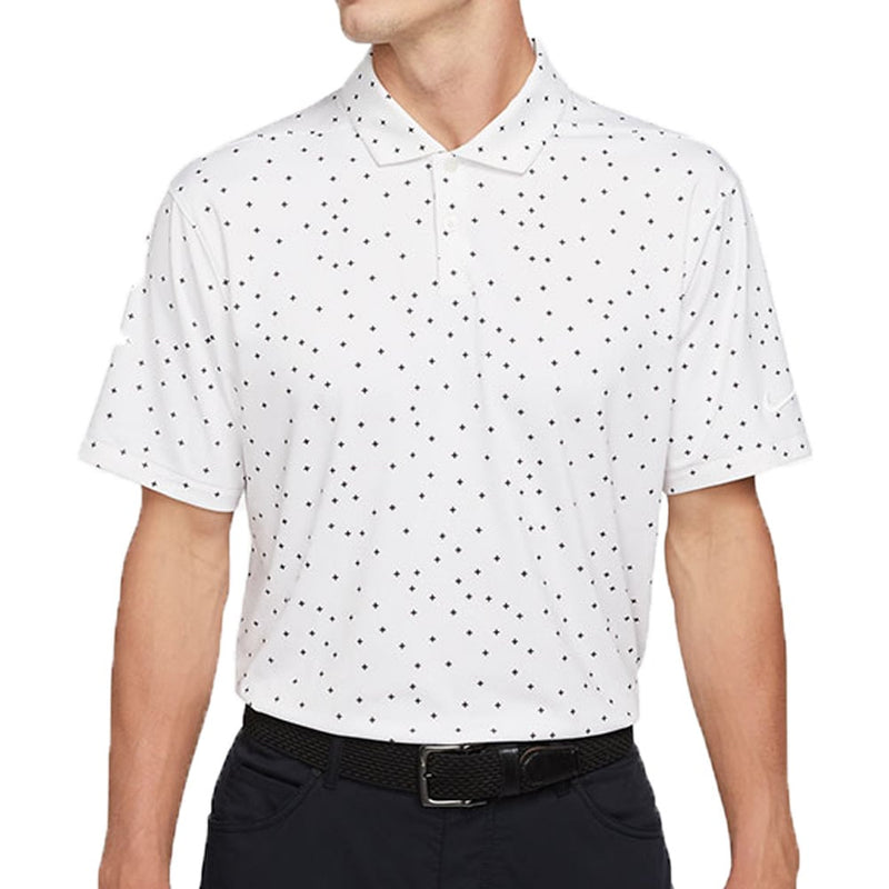 Nike Dri-Fit Vapor Printed Polo - White