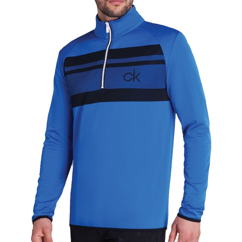 Calvin Klein Taylor Half Zip Sweater - Nautical Blue