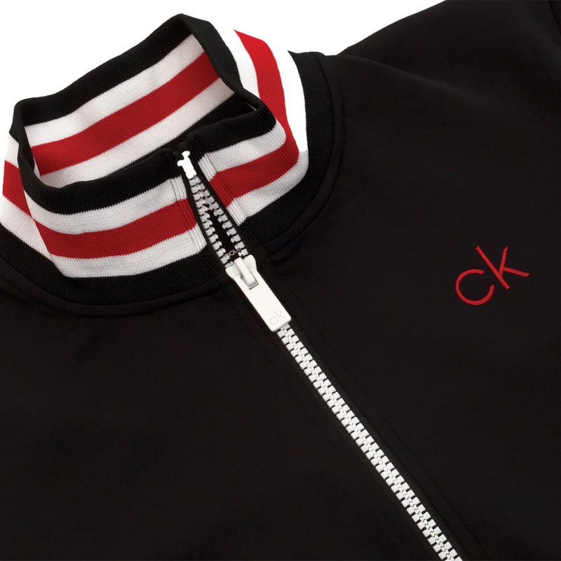 Calvin Klein Thomson Full Zip Sweater - Black