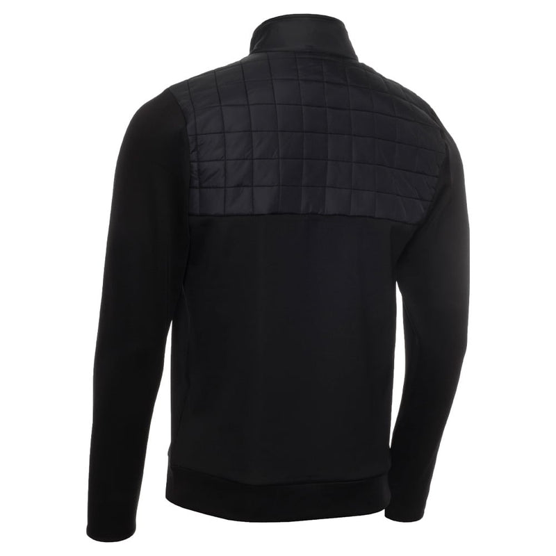 Calvin Klein Vardon Hybrid Half Zip Pullover - Black