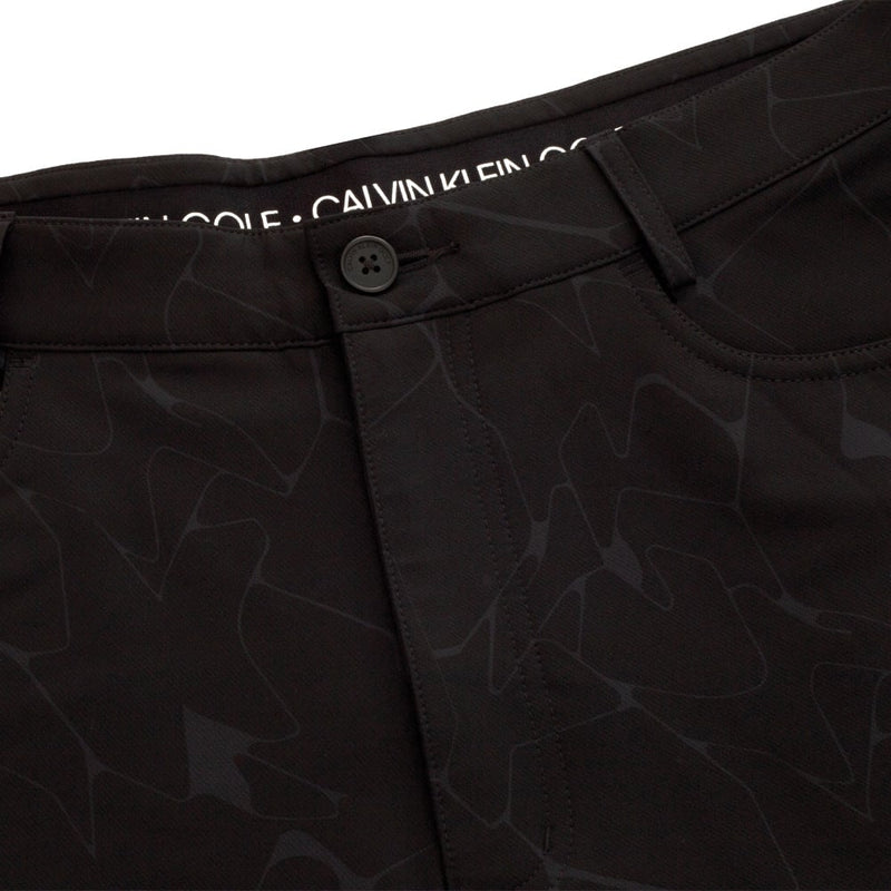 Calvin Klein Genius 4-Way Stretch Shorts Cracked Print - Black