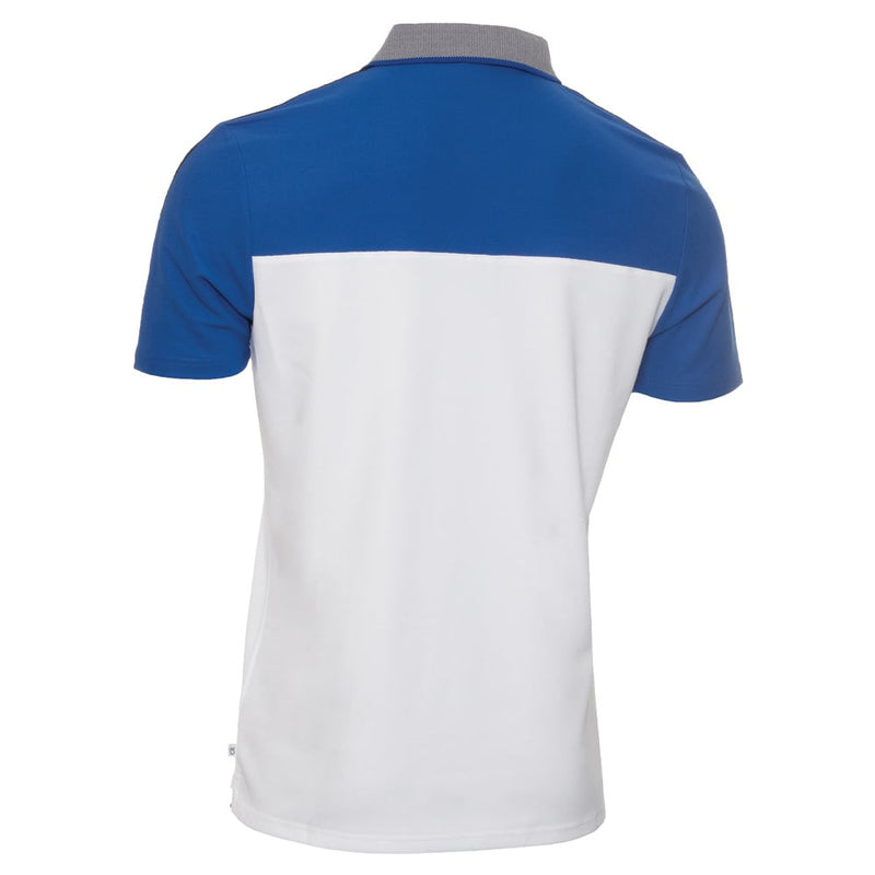 Calvin Klein Trevino Polo Shirt - White/Nautical Blue