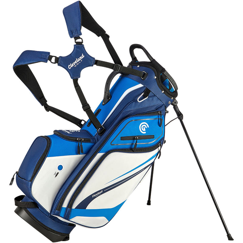 Cleveland Saturday Stand Bag - Blue/White/Navy