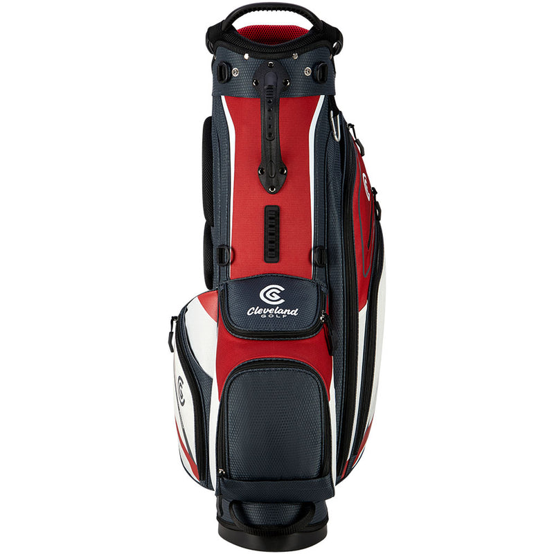 Cleveland Saturday Stand Bag - Red/White/Charcoal