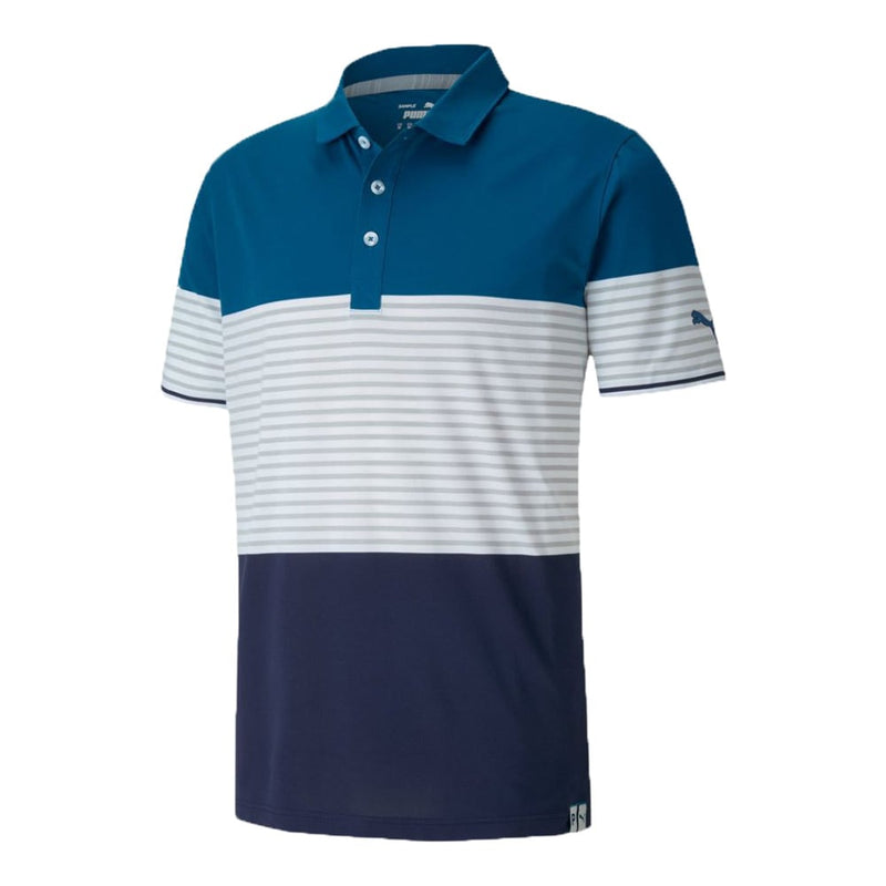 Puma Cloudspun Taylor Golf Polo Shirt - Digi-Blue