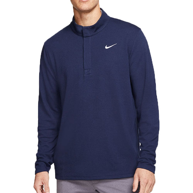 Nike Dry Victory 1/2 Zip Sweater - College Navy/White