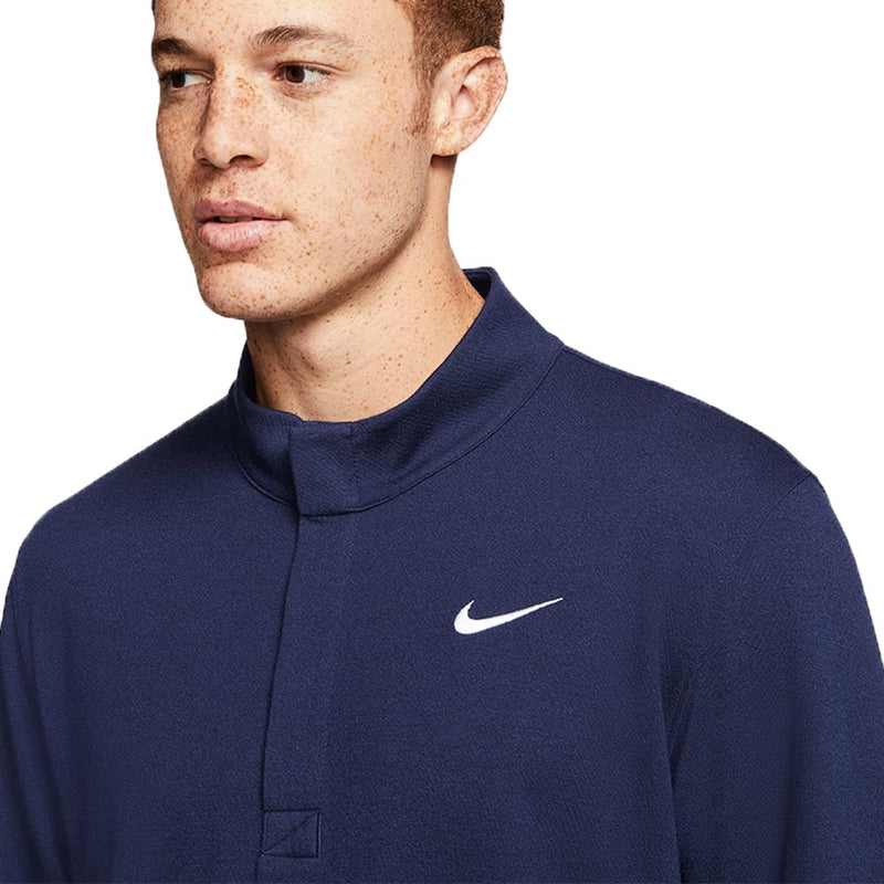 Nike Dry Victory 1/2 Zip Sweater - College Navy/White