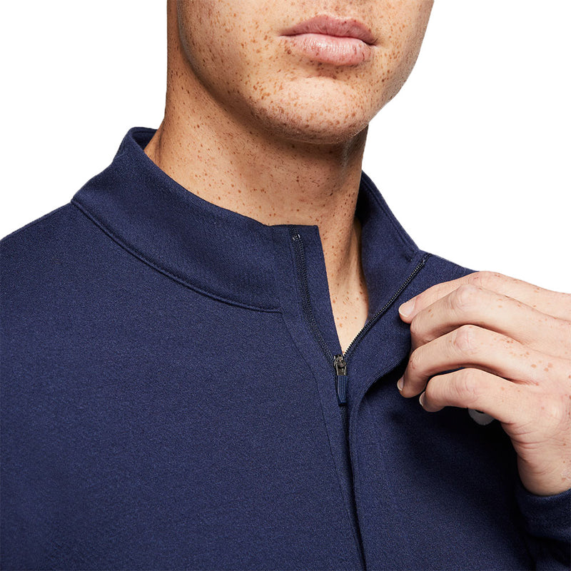 Nike Dry Victory 1/2 Zip Sweater - College Navy/White