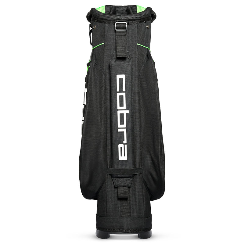 Cobra XL Cart Bag - Black/Quiet Shade/Green Gecko