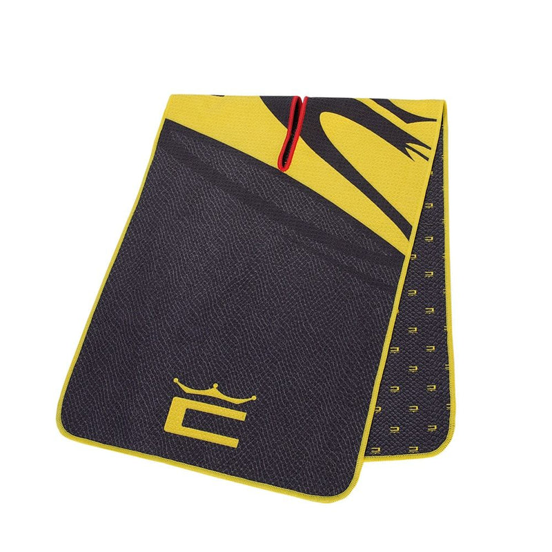 Cobra Crown C Players Towel - Black/Yellow