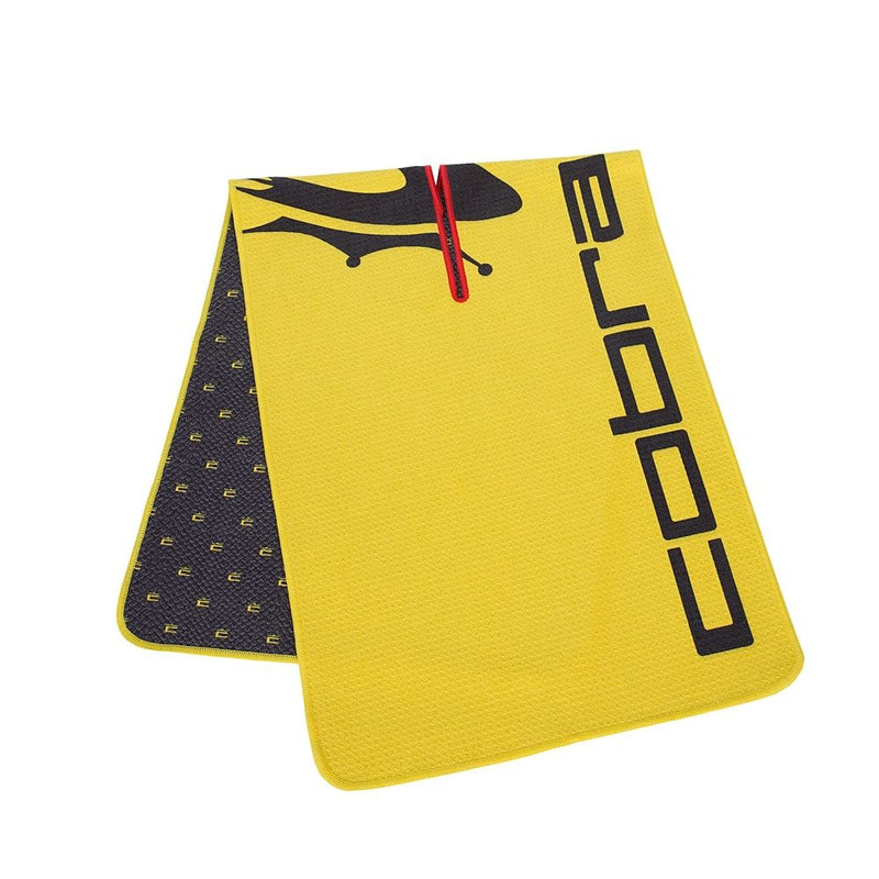 Cobra Crown C Players Towel - Black/Yellow