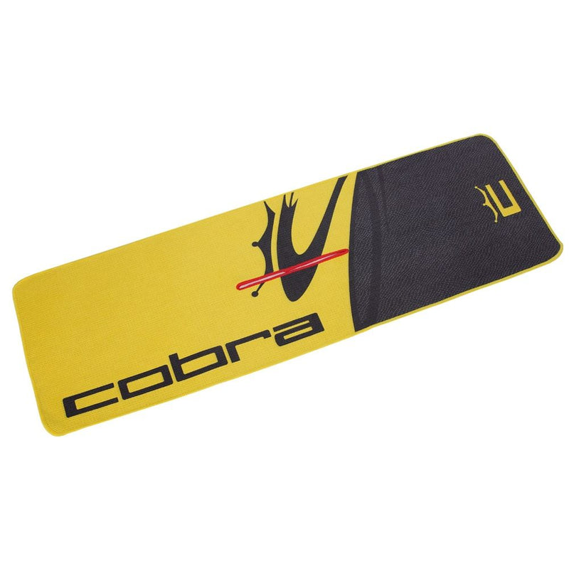 Cobra Crown C Players Towel - Black/Yellow