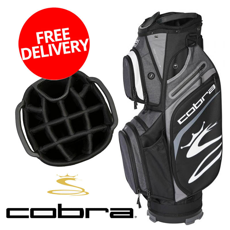 Cobra KING Ultralight Cart Bag - Black