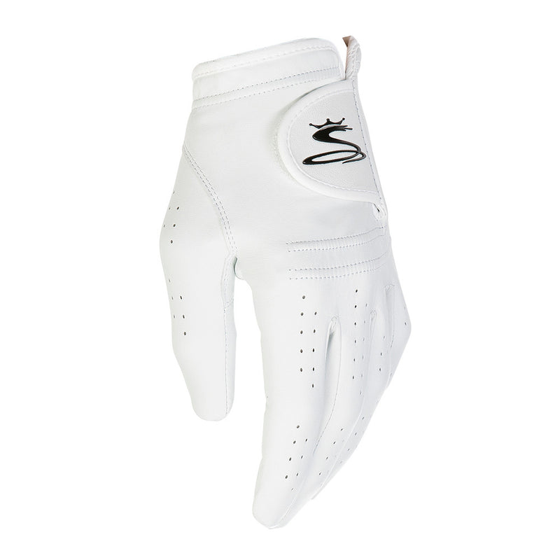 Cobra Pur Tour Cabretta Leather Golf Gloves - White - 3 Pack