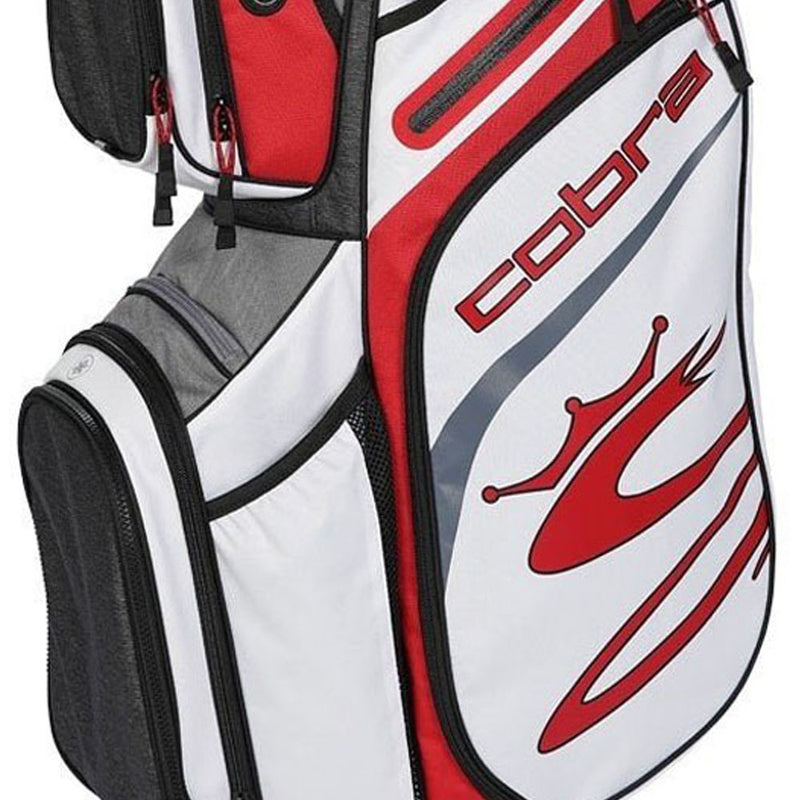 Cobra Ultralight Pro Cart Bag - Black/Red/White