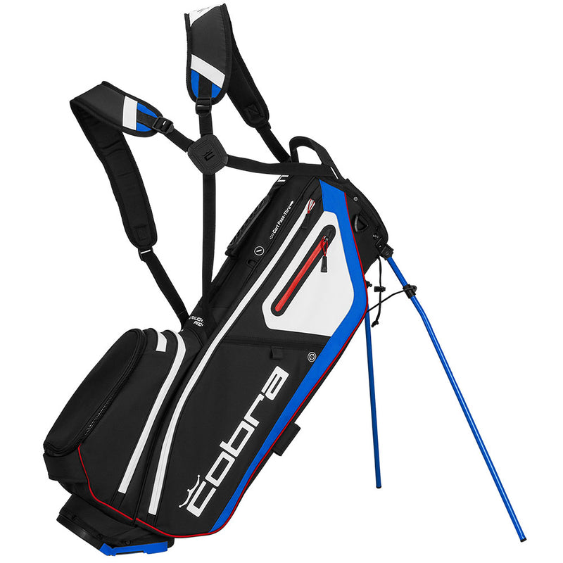 Cobra Ultralight Pro+ Stand Bag - Puma Black/Electric Blue