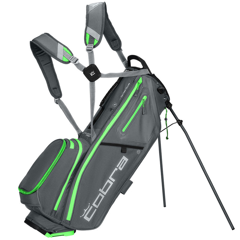 Cobra Ultralight Pro+ Stand Bag - Quiet Shade/Green Gecko