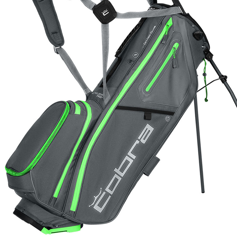 Cobra Ultralight Pro+ Stand Bag - Quiet Shade/Green Gecko