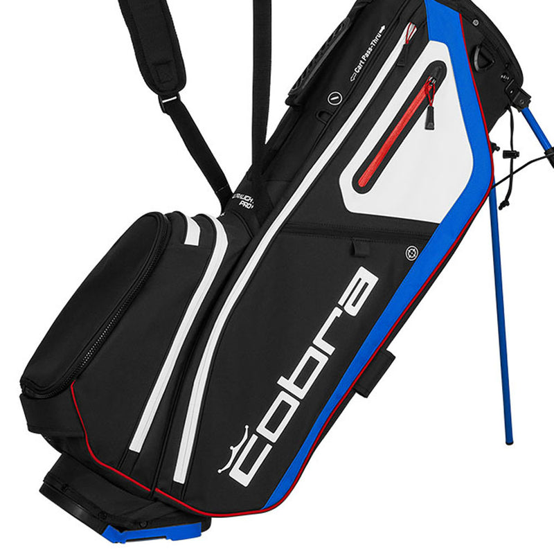 Cobra Ultralight Pro+ Stand Bag - Puma Black/Electric Blue