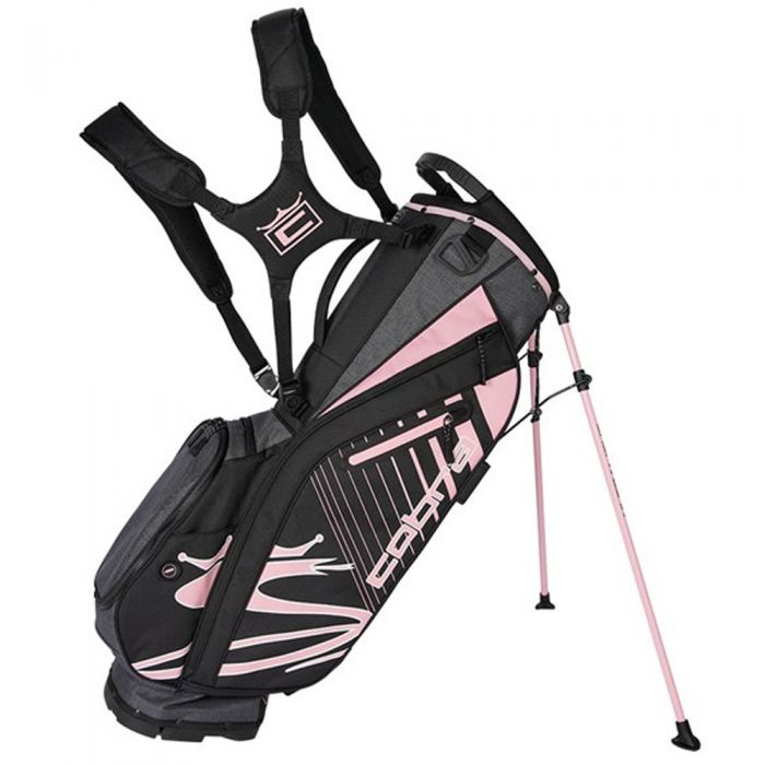 Cobra KING Ultralight Stand Bag - Black/Rose Gold