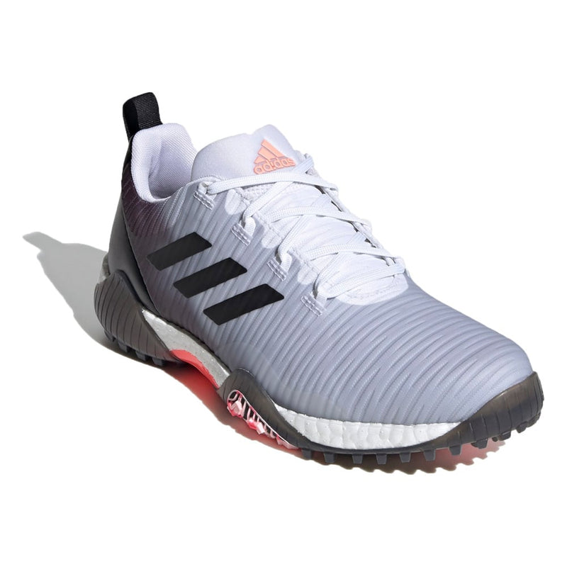 adidas CodeChaos Spikeless Shoes - Cloud White/Core Black/Light Flash Orange