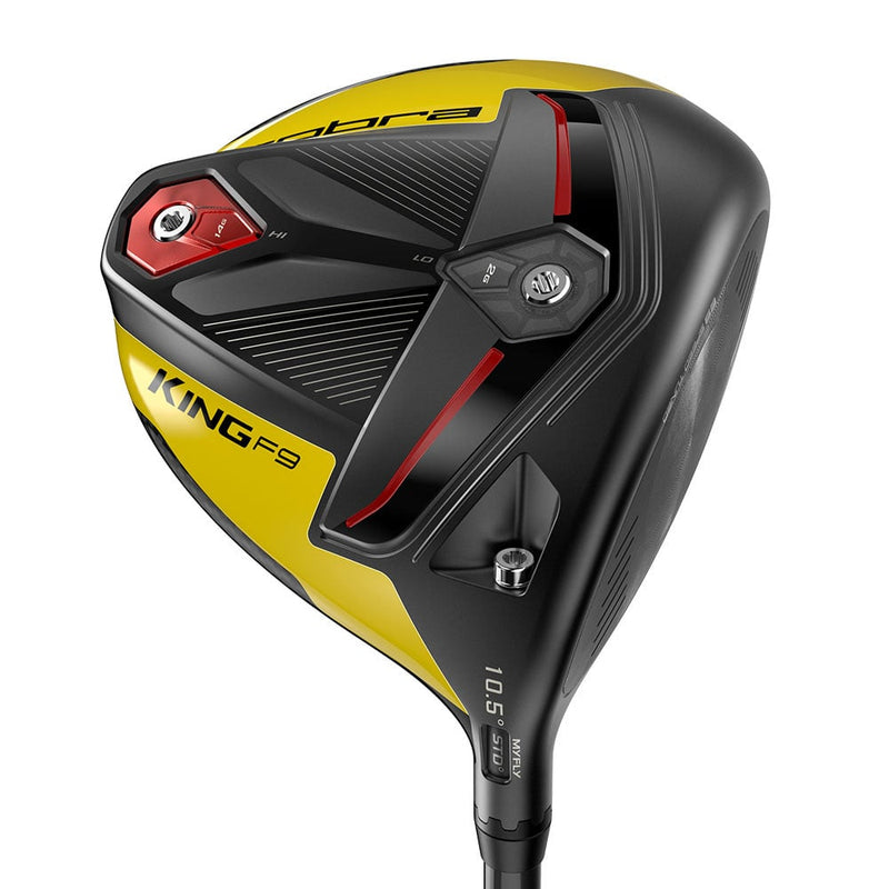 Cobra KING F9 Speedback Golf Driver - Black/Yellow